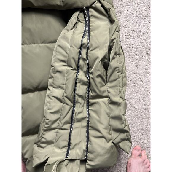 Orolay Womens XSmall Duck Down Peat Moss Puff Winter Jacket Coat Hooded - Picture 12 of 13